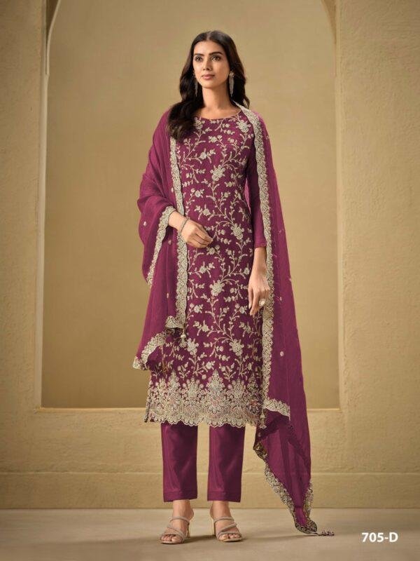 Chinon Salwar Kameez Suit