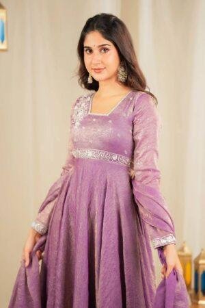 Heavy Designer Party Wear Look Gown