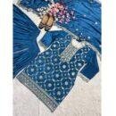 Pure Heavy Chinnon Silk With Heavy