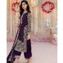 Georgette With 5mm Embroidery