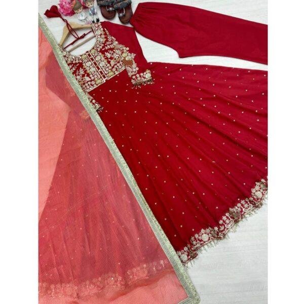 Chinon Silk With Embroidery 5 mm - Image 4