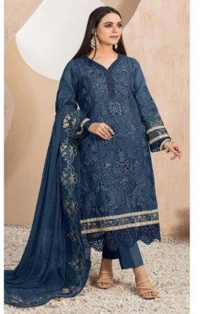 Heavy Orgenza With Boring Embroidery