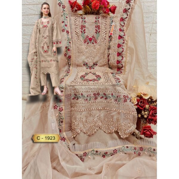 Top ORGANZA EMBROIDERED - Image 4