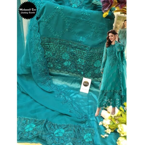 BLOOMING FOX GEOREGETTS WITH HAVYE EMBROIDERY - Image 3