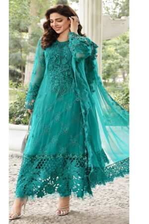 BLOOMING FOX GEOREGETTS WITH HAVYE EMBROIDERY