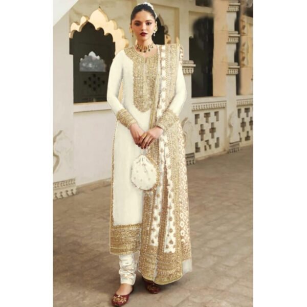 Designer Georgette Suit with Dupatta