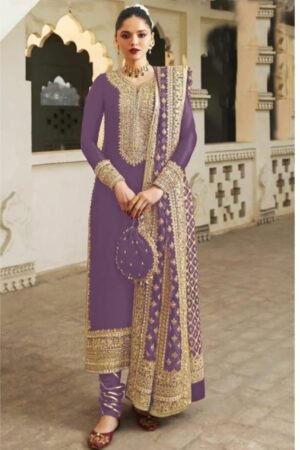 Designer Georgette Suit with Dupatta