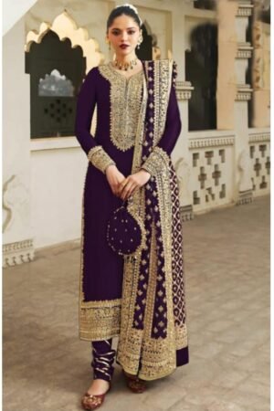 Designer Georgette Suit with Dupatta