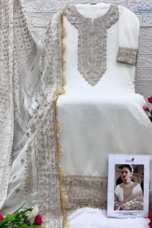 Designer Georgette Suit with Dupatta