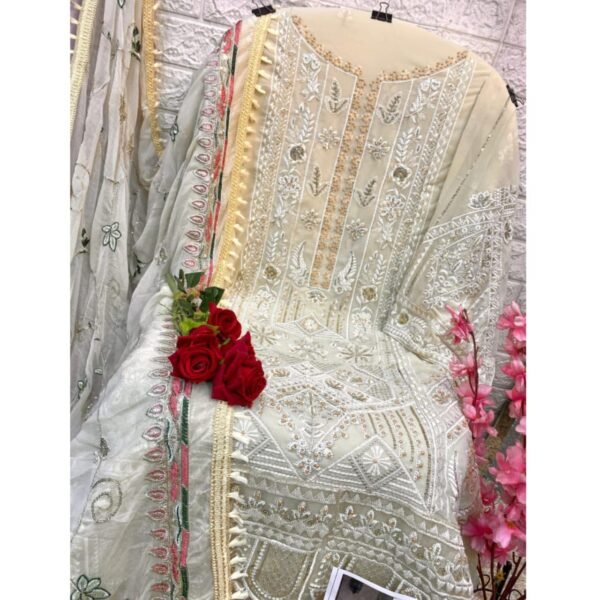Graceful Elegance Woven with Embroidery - Image 3