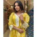 Stylish Blooming Georgette Set