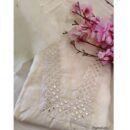 Elegant Off-White Chanderi Suit