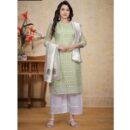 Premium Gorgete Top with beautiful chikankari